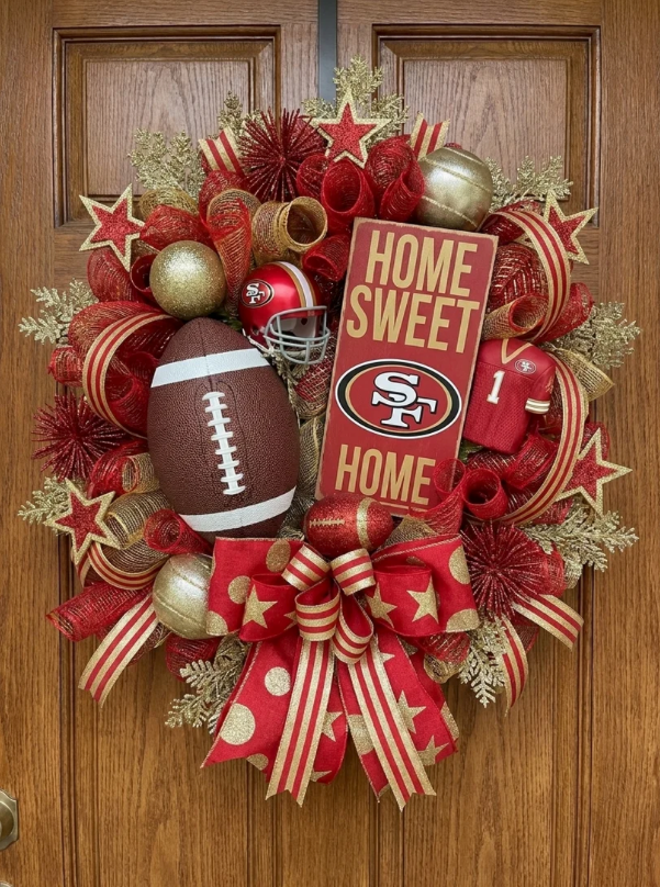 Touchdown NFL Wreaths